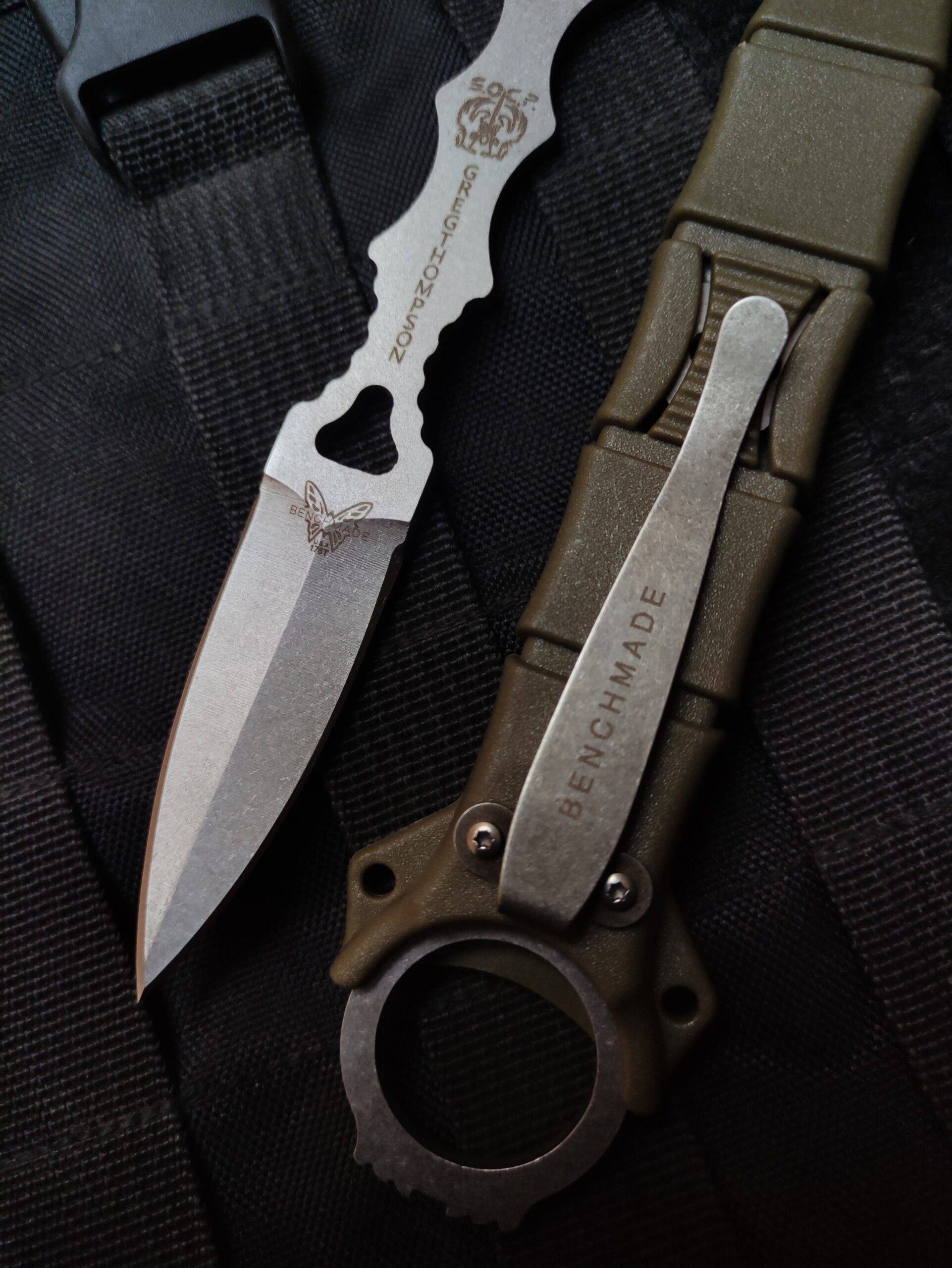 SOCP Dual Edge Benchmade EDC knife Concealed Carry Core Tactical Pakistan